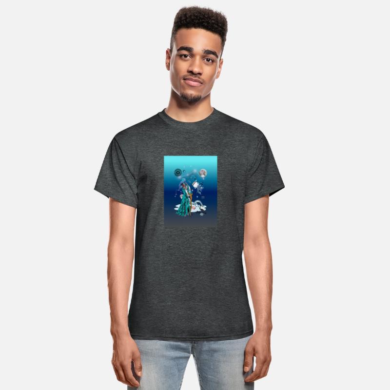 Zodiac sign Aquarius in the unique version Graphic